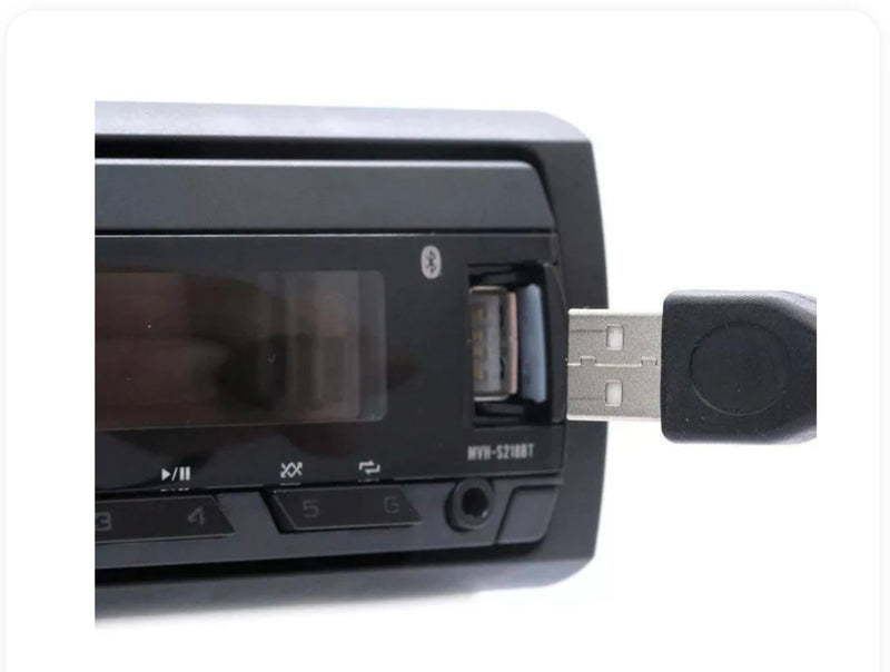 Som automotivo Pioneer MVH S218BT com USB bluetooth e radio