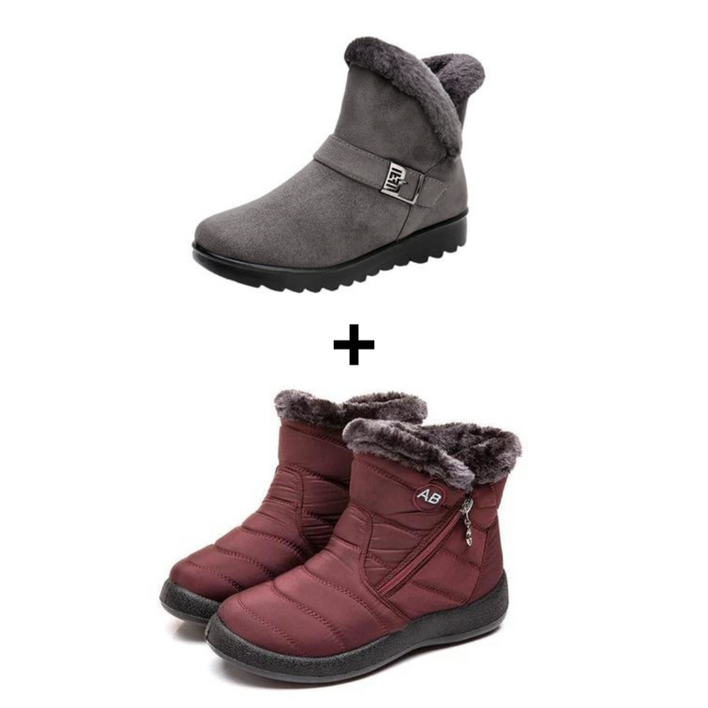 Bota Inverno AnneBe + Bota Feminina Outono Inverno