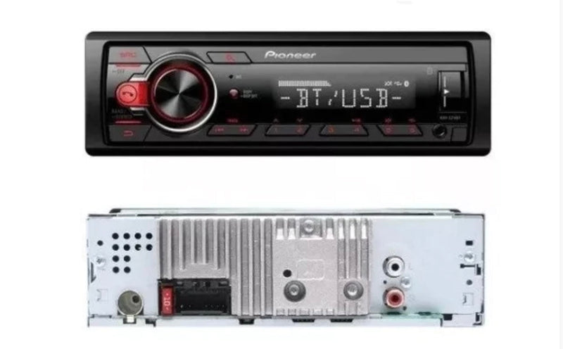 Som automotivo Pioneer MVH S218BT com USB bluetooth e radio